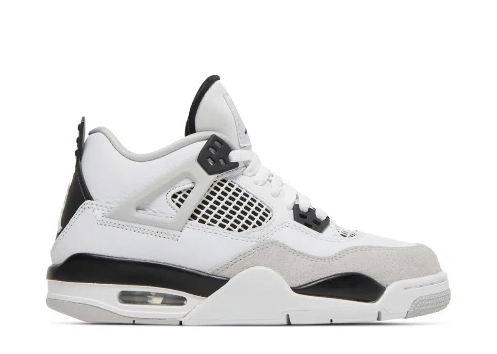 Jordan 4 Retro Military Black (GS) - selectsneakerss