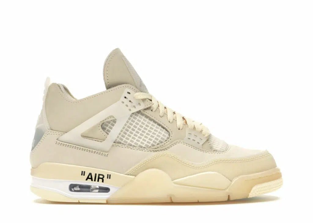 Jordan 4 Retro Off - White Sail (Women's) - selectsneakerss