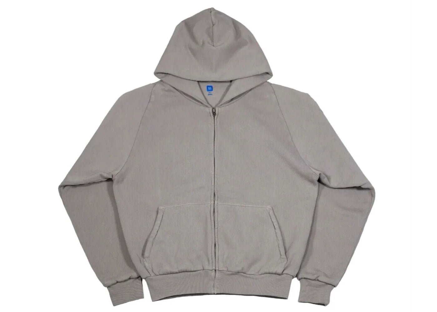 Yeezy x Gap Unreleased Zip Sweatshirt Hoodie Light Gray - selectsneakerss