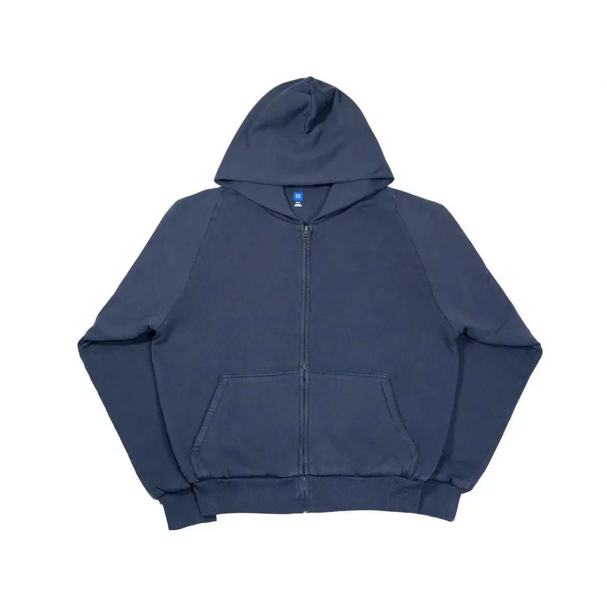 Yeezy X Gap Unreleased Zip Sweatshirt Hoodie Navy - selectsneakerss