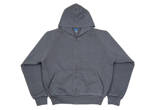 Yeezy X Gap Zip Up Exclusive Hoodie Dark Grey - selectsneakerss